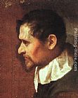 Self-Portrait in Profile by Annibale Carracci